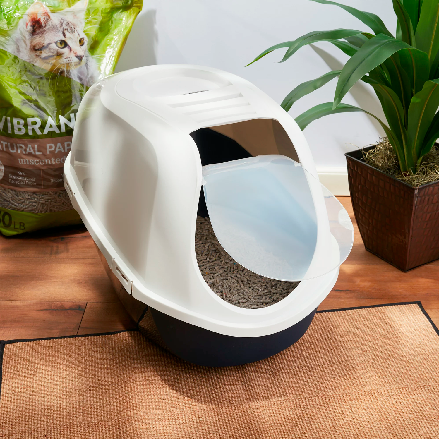 Vibrant Life Mega Smart Cat Cove Covered Litterbox – Bild 2