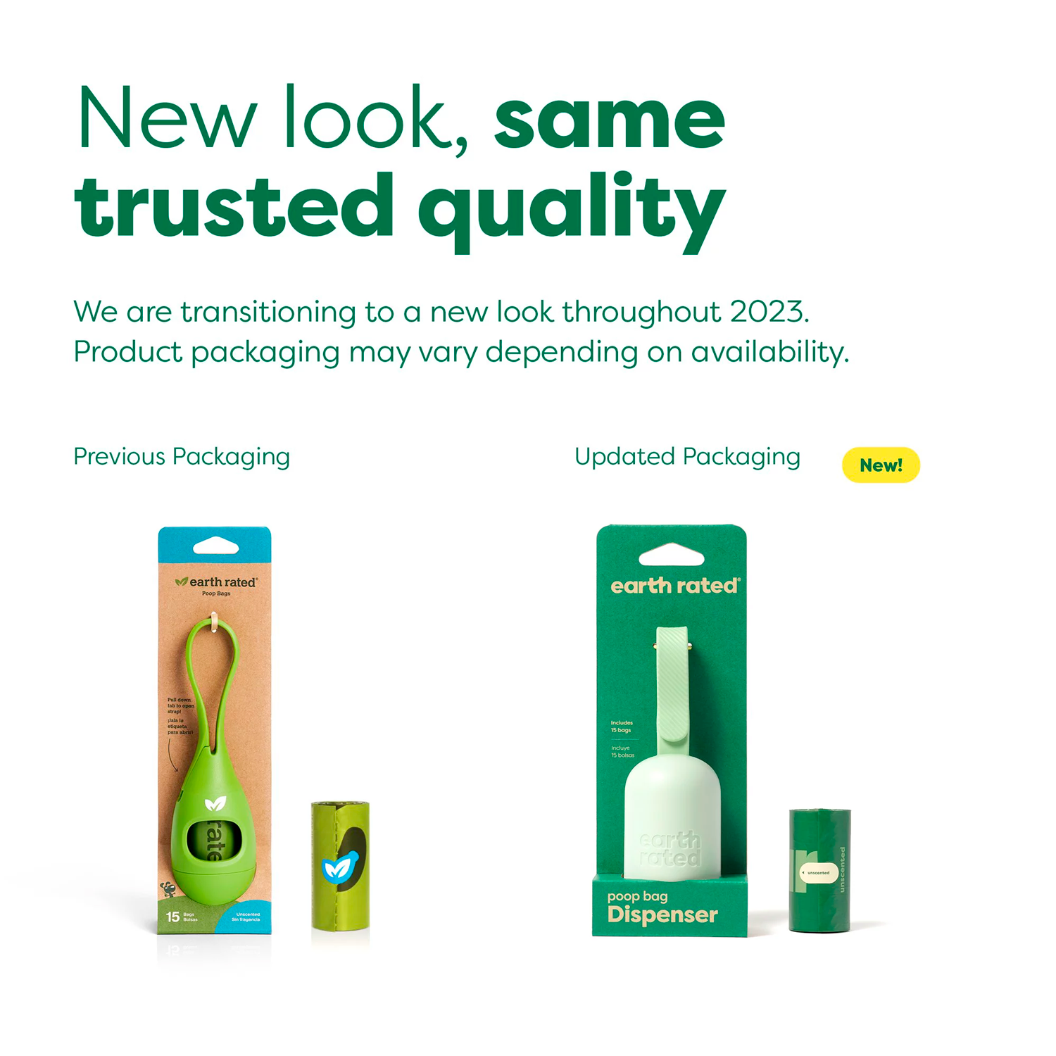 Earth Rated Poop Bags Dispenser with 15 Bags – Bild 2