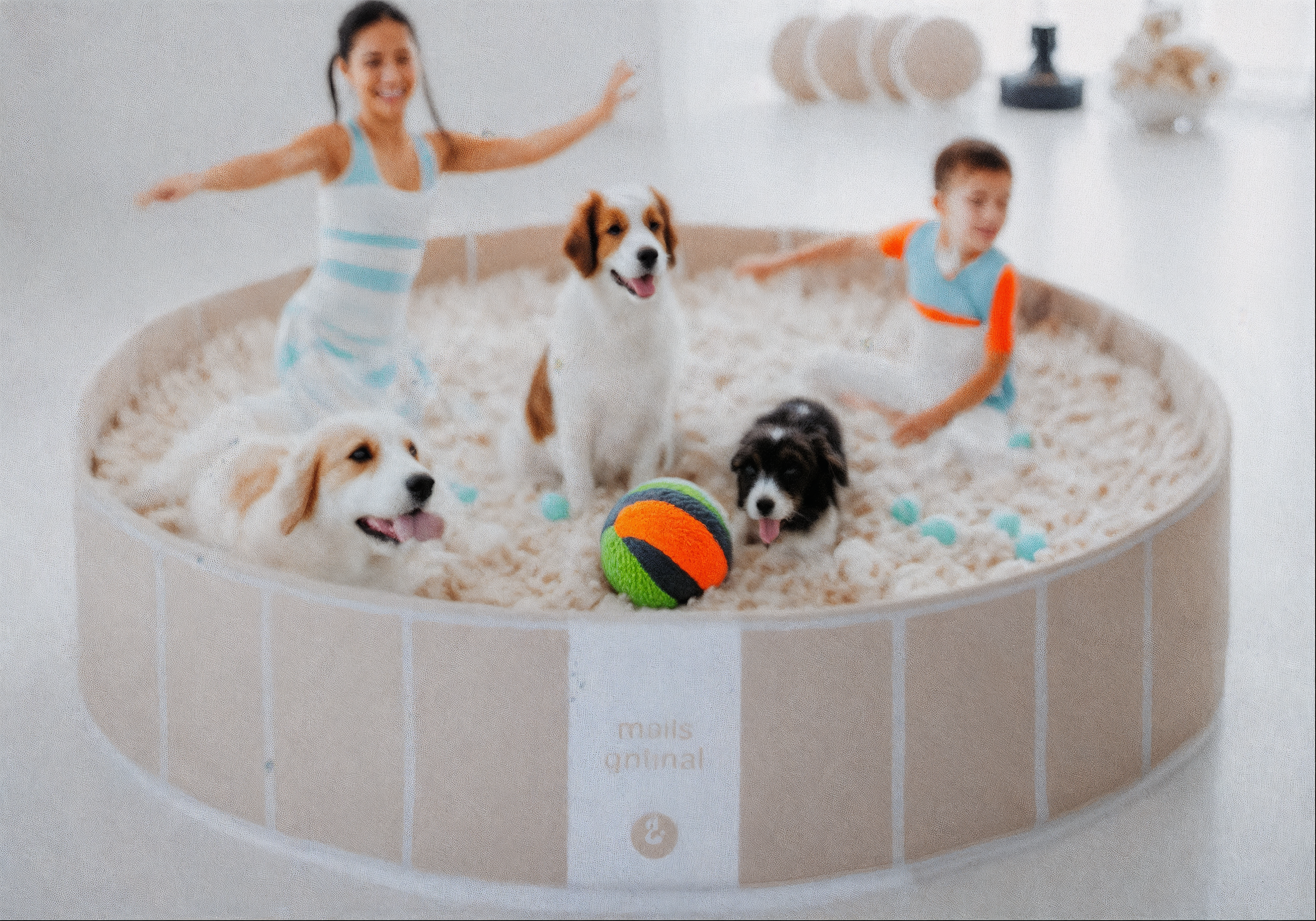 KHOLEZ Foldable Dog Pool